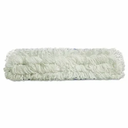 Rubbermaid® Commercial Flow Flat Mop, Nylon, 18", White