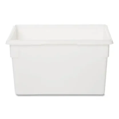 Rubbermaid® Commercial Food/Tote Boxes, White Plastic, 21.5 Gallon
