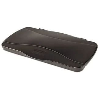 Rubbermaid® Commercial Hinged Lid for Vented Slim Jim, Black