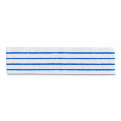 Rubbermaid® Commercial HYGEN™ Disposable Microfiber Pad, White/Blue Stripe, 50 Pads/Pack, 3 Packs/Carton