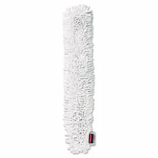 Rubbermaid® Commercial HYGEN™ HYGEN Quick-Connect Microfiber Dusting Wand Sleeve, White, 6/Carton
