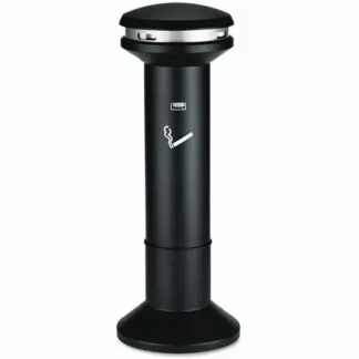 Rubbermaid® Commercial Infinity Ultra-High Capacity Smoking Receptacle, Black