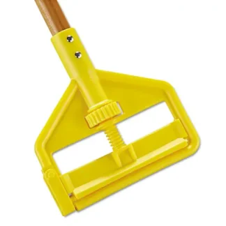Rubbermaid® Commercial Invader Side-Gate Wood Wet-Mop Handle, Natural, 12/Carton