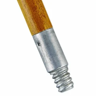 Rubbermaid® Commercial Lacquered-Wood Threaded-Tip Broom/Sweep Handle