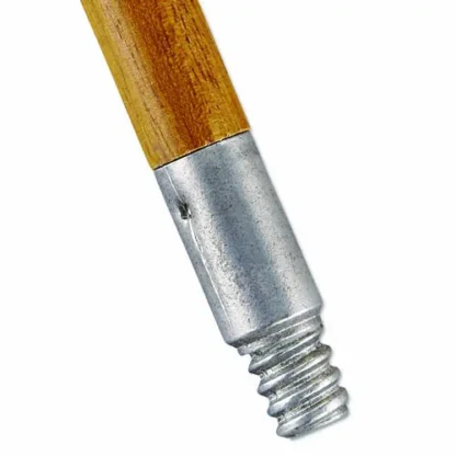 Rubbermaid® Commercial Lacquered-Wood Threaded-Tip Broom/Sweep Handle