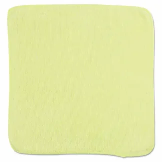 Rubbermaid® Commercial Microfiber Cleaning Cloths, Yellow, 12" x 12", 24 Pack
