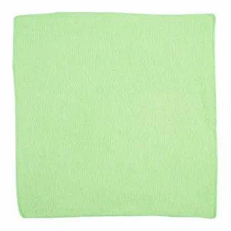 Rubbermaid® Commercial Microfiber Cleaning Cloths, Green, 24 Pack