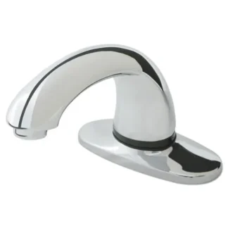 Rubbermaid® Commercial Milano AutoFaucet, 4" Center Set, Polished Chrome