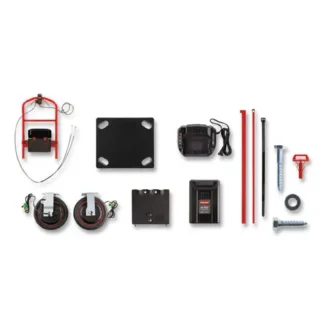 Rubbermaid® Commercial Motorized Kit for 24" x 48" Platform Trucks, Medium, DC Motor, 60 V Lithium-Ion Battery