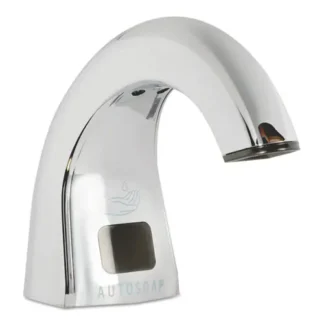 Rubbermaid® Commercial One Shot Soap Dispenser - Touch Free, Polished Chrome