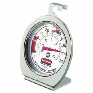 Rubbermaid® Commercial Refrigerator/Freezer Monitoring Thermometer, -20°F to 80°F