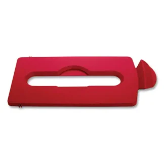 Rubbermaid® Commercial Slim Jim Paper Recycling Top, Red