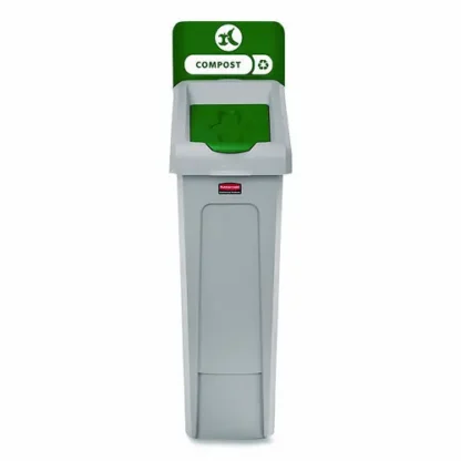 Rubbermaid® Commercial Slim Jim Recycling Station Kit