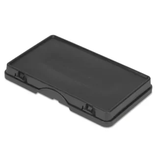 Rubbermaid® Commercial Storage/Trash Compartment Cover, Plastic, Black