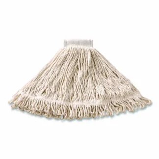 Rubbermaid® Commercial Super Stitch Blend Mop, Cotton/Synthetic, White