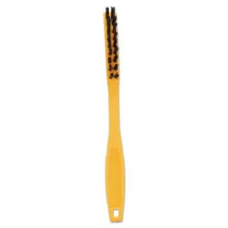 Rubbermaid® Commercial Synthetic-Fill Tile and Grout Brush, Black Plastic Bristles