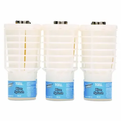 Rubbermaid® Commercial TCell Microtrans Odor Neutralizer Refill, Blue Splash