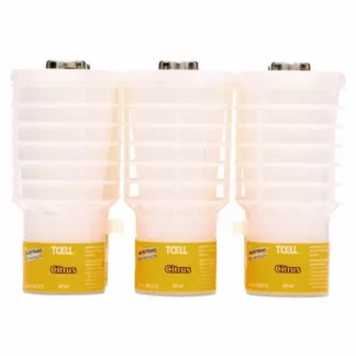 Rubbermaid® Commercial TCell Microtrans Odor Neutralizer Refill, Citrus, 1.62 oz, 6/Carton