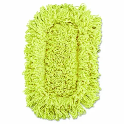 Rubbermaid® Commercial Trapper Looped-End Dust Mop Head, Yellow, 12/Carton