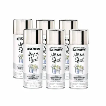 Rust-Oleum® Specialty Mirror Effect Spray Paint, High Gloss Mirror, 6 oz Aerosol Can