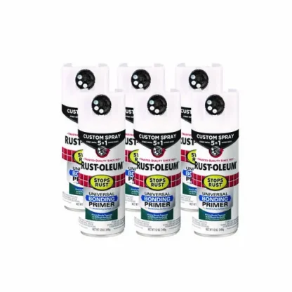 Rust-Oleum® Stops Rust 5-in-1 Spray Paint, Clean Metal, 12 oz Aerosol Can, 6/Carton - Extended Delivery Time