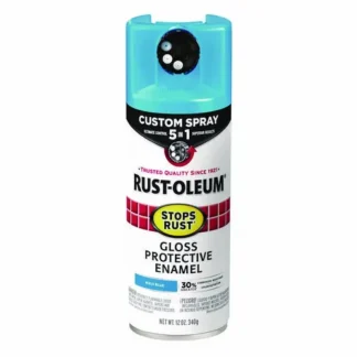 Rust-Oleum® Stops Rust 5-in-1 Spray Paint, Gloss Maui Blue, 12 oz Aerosol Can