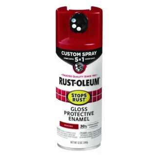 Rust-Oleum® Stops Rust 5-in-1 Spray Paint, Gloss Regal Red, 12 oz Aerosol Can