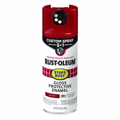Rust-Oleum® Stops Rust 5-in-1 Spray Paint, Gloss Regal Red, 12 oz Aerosol Can