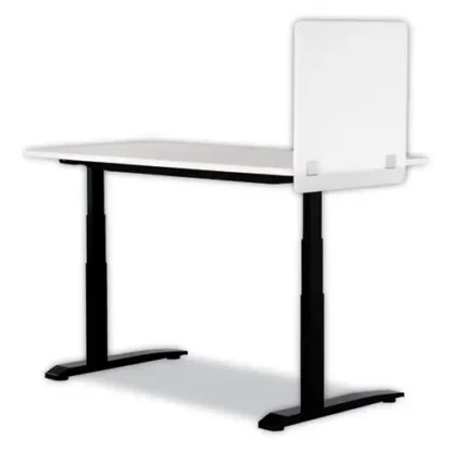 Safco® 7515 Series Wellness Panel, Acrylic, White, 23.5" x 2.5" x 23.5"