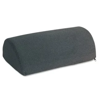 Safco® Half-Cylinder Padded Foot Cushion, Black