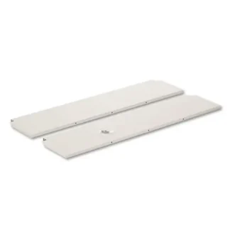 Safco® Kwik-File Mailflow-To-Go Shelf for 60" Wide Table, Pebble Gray