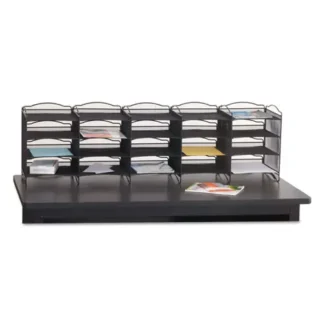 Safco® Onyx™ Mesh Literature Sorter