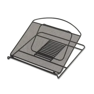 Safco® Onyx Mesh Laptop Stand, Black