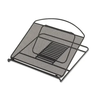 Safco® Onyx Mesh Laptop Stand, Black