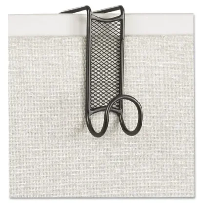 Safco® Onyx Panel/Door Coat Hook, Steel, Charcoal