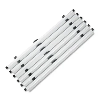 Safco® Sheet File Hanging Clamps, 100 Sheets Per Clamp, 30" Length, 6/Carton