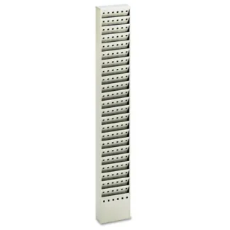 Safco® Steel Magazine Rack, 23 Compartments, Gray