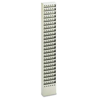 Safco® Steel Magazine Rack, 23 Compartments, Gray