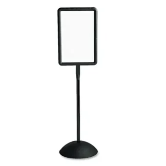 Safco® WriteWay™ Double-Sided Dry Erase Standing Message Sign