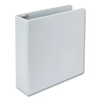 Samsill® Earth's Choice Plant-Based D-Ring View Binder, 3 Rings, 3" Capacity, 11 x 8.5, White