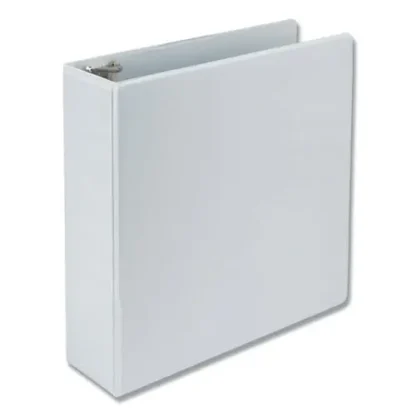 Samsill® Earth's Choice Plant-Based D-Ring View Binder, 3 Rings, 3" Capacity, 11 x 8.5, White