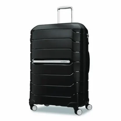 Samsonite® Freeform Hard Side Carry-On Suitcase, Four-Wheeled Spinner, Black