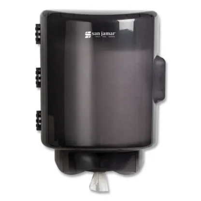 San Jamar® Adjustable Center Pull Towel Dispenser, Black Pearl