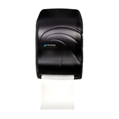 San Jamar® Electronic Touchless Roll Towel Dispenser, Black Pearl