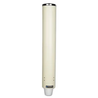 San Jamar® Foam Cup Dispenser with Removable Cap, For 4 oz to 10 oz Cups, Sand