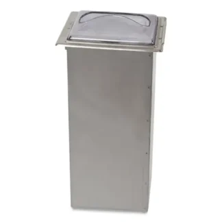 San Jamar® In-Counter Napkin Dispenser, Clear/Stainless Steel