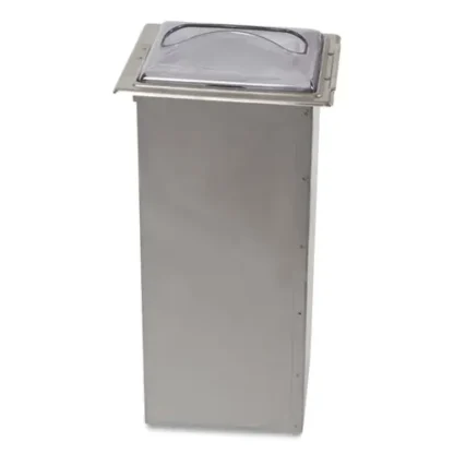 San Jamar® In-Counter Napkin Dispenser, Clear/Stainless Steel