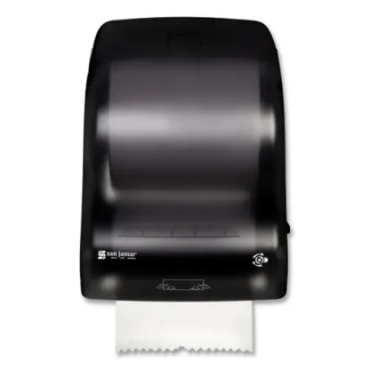 San Jamar® Simplicity Mechanical Roll Towel Dispenser, Black