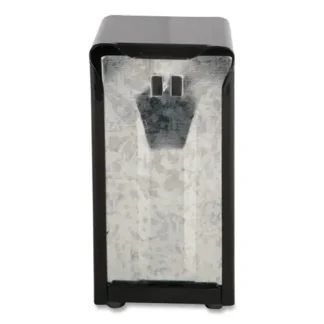 San Jamar® Tabletop Napkin Dispenser, Tall Fold, Black