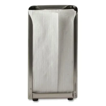 San Jamar® Tabletop Napkin Dispenser, Tall Fold, Chrome, Capacity 150